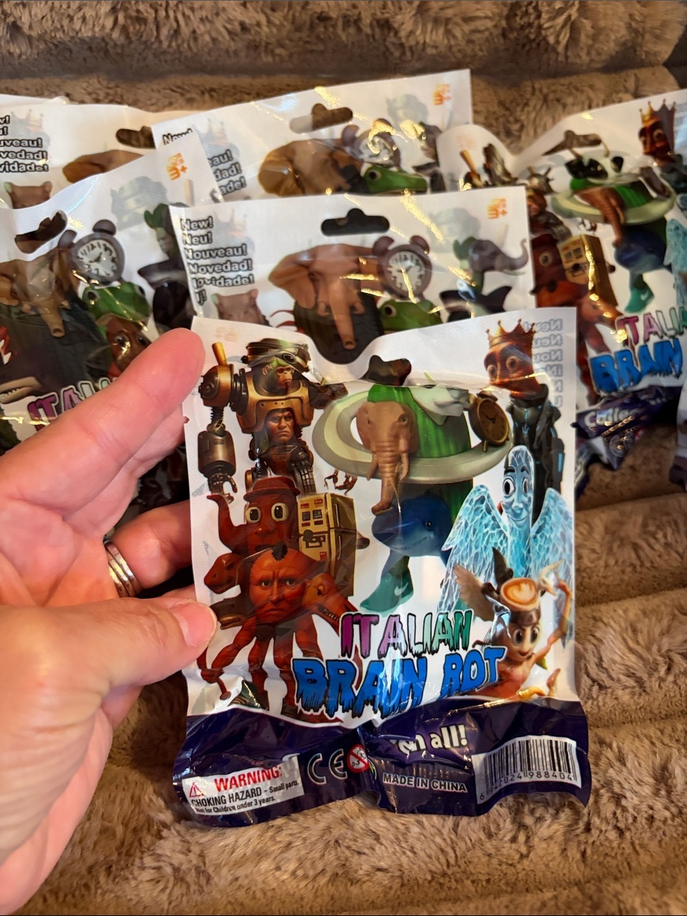 Italian Brainrot Blind Bag Action Figure - 8 packets - Picture 3 of 3
